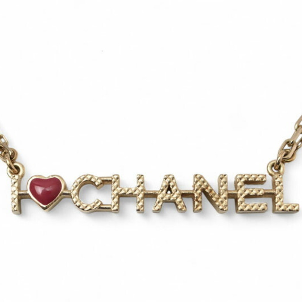 CHANEL Authentic Gold Love Necklace - Picture 2 of 7